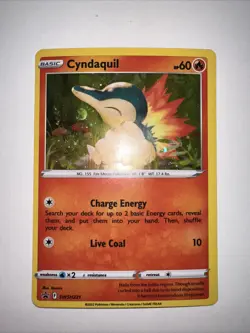 Cyndaquil - (Cosmos Holo) SWSH221 SWSH: Sword & Shield Promo Cards Holo - Image 2