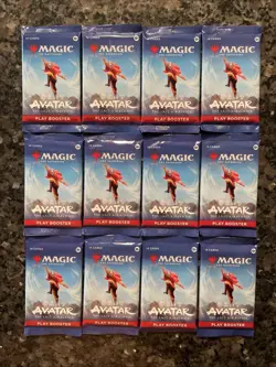 Magic the Gathering - Avatar The Last Airbender - 12 Sealed Play Booster Packs! - Image 1