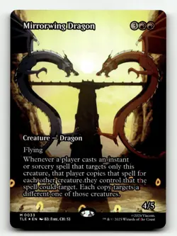 Mirrorwing Dragon (Borderless) 33 Foil M Avatar: The Last Airbender: Eternal-Leg - Image 1