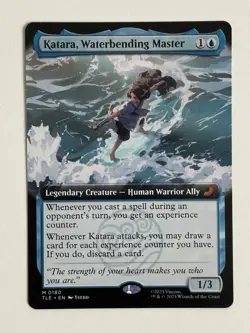 Katara, Waterbending Master 0180 Extended Art Avatar Last Airbender Eternal NM-M - Image 1