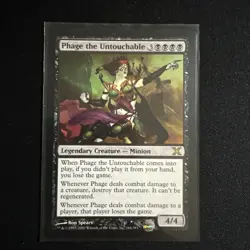 Phage The Untouchable X1 Tenth Edition Rare! - Image 1