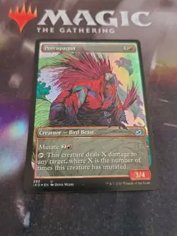 Mtg. Porcuparrot. Foil Showcase. Ikoria: Lair of Behemoths. Pack Fresh - Image 1