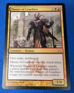 Master of Cruelties, Dragon's Maze, Magic the Gathering, MTG - Image 1