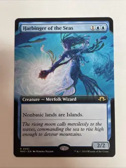 Harbinger of the Seas (Extended Art) Modern Horizons 3 #451 Rare - Image 1