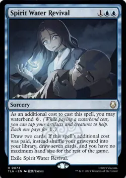 Spirit Water Revival Avatar: The Last Airbender Magic MTG NM - Image 1