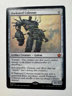 Darksteel Colossus 0671 | Magic the Gathering MTG | Foundations | Mythic | NM - Image 1