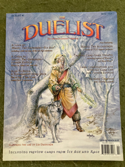 THE DUELIST MAGAZINE - #5 (CCG'S, MAGIC THE GATHERING etc.) 1995 - Image 1