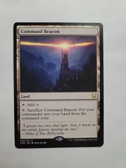 MTG - Command Beacon - Commander Legends- Regular Rare #349 - Image 1
