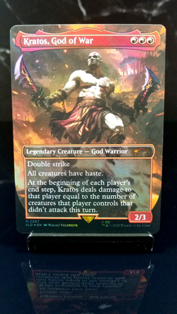 Kratos, God of War Foil x1 #2207 - MTG Playstation - Secret Lair SLD - Image 1