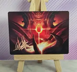 MTG - LotR Art Series: Sol Ring (Gold-Stamp Signature) 76/81 - NM Condition - Image 1