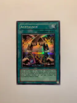Yugioh Karte: Austausch (TSC-G001) - Secret Rare, Deutsch, Vintage - Image 2
