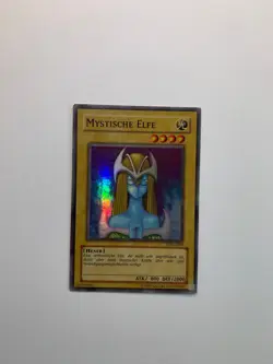 Yugioh Karte: Mystische Elfe (LOB-G050) - Super Rare, Vintage, Deutsch - Image 1