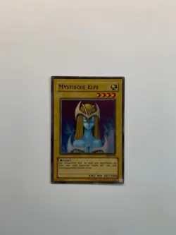 Yugioh Karte: Mystische Elfe (LOB-G050) - Super Rare, Vintage, Deutsch - Image 3