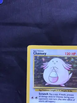Pokemon Cards: Base Set Rare Holo: Chansey 3/102 - Image 3