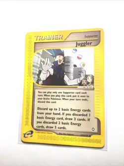 JUGGLER - 126/147 - Aquapolis - Pokemon Card - EXC - Image 1