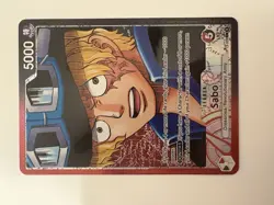 One Piece TCG OP13-004 Sabo Alt Art Leader AA Card Game CCG English - Image 1