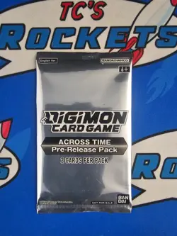 Digimon Card Game Across Time Pre-Release Pack English Sealed - Image 1
