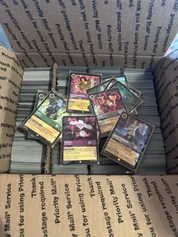 Disney Lorcana TCG Bulk Lot 11 Lbs Of Cards Ch 1-10 UC,R,SR,L, Foil No Commons - Image 2