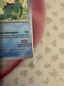 Pokemon - Illustration Contest 2024 Promo Card Sealed Pack - Pikachu Feraligatr - Image 4