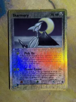 Skarmory 21/97 Pokemon Ex Dragon Reverse Holo Foil Rare E Series Card MP - Image 2