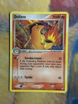 Quilava 45/115 Reverse Holo Stamped EX Unseen Forces Pokemon Card HP - Image 2