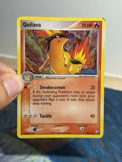 Quilava 45/115 Reverse Holo Stamped EX Unseen Forces Pokemon Card HP - Image 3
