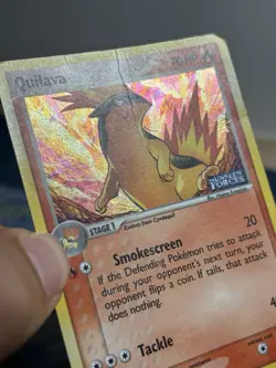 Quilava 45/115 Reverse Holo Stamped EX Unseen Forces Pokemon Card HP - Image 5