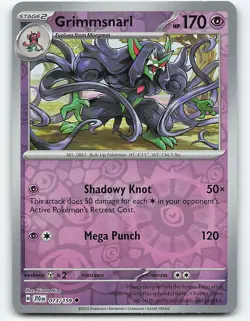Grimmsnarl #073/159 Reverse Holo Pokemon Card SV09: Journey Together - Image 1