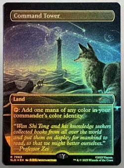 Command Tower AVATAR Borderless Rainbow ?FOIL? MTG NM Secret Lair (7063) - Image 3