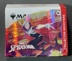 Magic: The Gathering Spider-Man Collector Booster Box 12 SEALED Packs MTG - Image 1