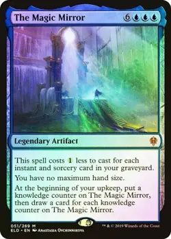 MTG The Magic Mirror Throne of Eldraine 051/269 Foil Mythic - Image 1
