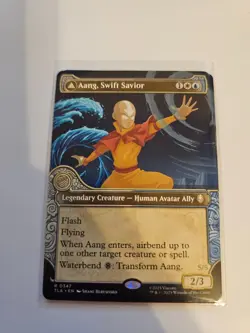 Aang, Swift Savior Showcase MTG Avatar: TLA Nm/M - Image 1
