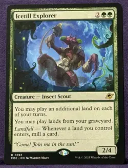 1x MTG Icetill Explorer - Edge of Eternities Rare! NM Mint! Ships Fast! - Image 1