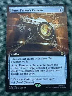 Peter Parker's Camera (Extended Art) Marvel's Spider-Man Regular - Image 1