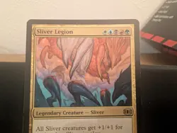 MTG Sliver Legion - Future Sight - LP - Magic The Gathering Mythic Rare - Image 2