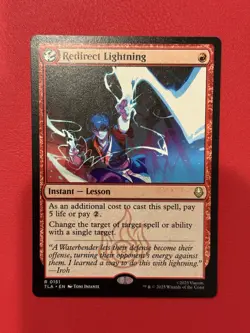 Redirect Lightning Avatar: The Last Airbender Regular Non Foil Rare Near Mint NM - Image 1