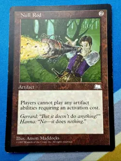 MTG Vintage 1997 Null Rod Weatherlight - Image 1