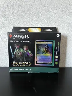 Magic The Gathering LOTR Tales of Middle-Earth Food and Fellowship Commander - Image 1