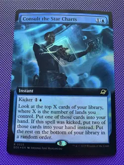 Consult the Star Charts (Extended Art) Edge of Eternities Foil - Image 1