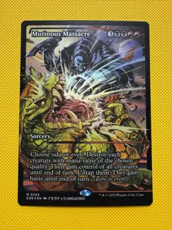 Mutinous Massacre (Showcase) Edge of Eternities Foil - Image 1