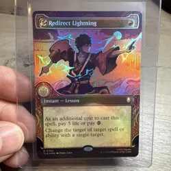Redirect Lightning (Showcase) Avatar: The Last Airbender Foil 0343 - Image 1