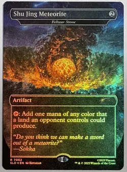 Shu Jing Meteorite (Fellwar Stone) MTG Avatar The Last Airbender Secret Lair - Image 2