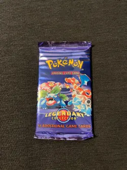 WOTC Pokemon Legendary Collection Booster Pack Factory Sealed - Image 1