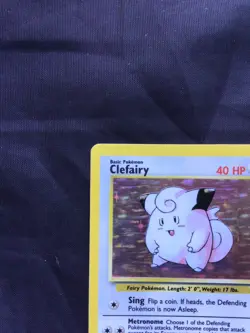 Pokemon Cards: Base Set Rare Holo: Clefairy 5/102 - Image 3