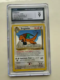 Pokemon TCG Dragonite #5 Black Star Promo WB the First Movie Stamped Card - Image 1