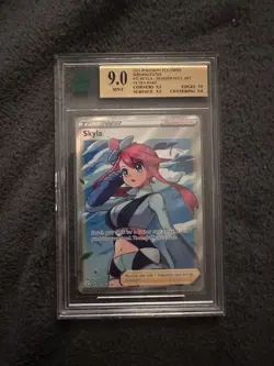 2021 POKEMON TCG SWSH SHINING FATES #72 SKYLA - TRAINER FULL ART MNT 9 - Image 1