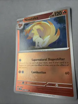 Pokemon TCG * Mega Evolution * 20/132 Ninetales REVERSE HOLO UNCOMMON * FRESH PK - Image 2
