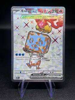 Eiscue EX 210/197 Pokemon TCG Scarlet & Violet Obsidian Flames Full Art - Image 1