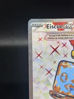 Eiscue EX 210/197 Pokemon TCG Scarlet & Violet Obsidian Flames Full Art - Image 2