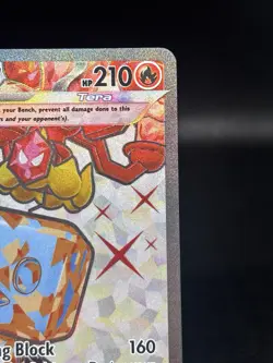 Eiscue EX 210/197 Pokemon TCG Scarlet & Violet Obsidian Flames Full Art - Image 3